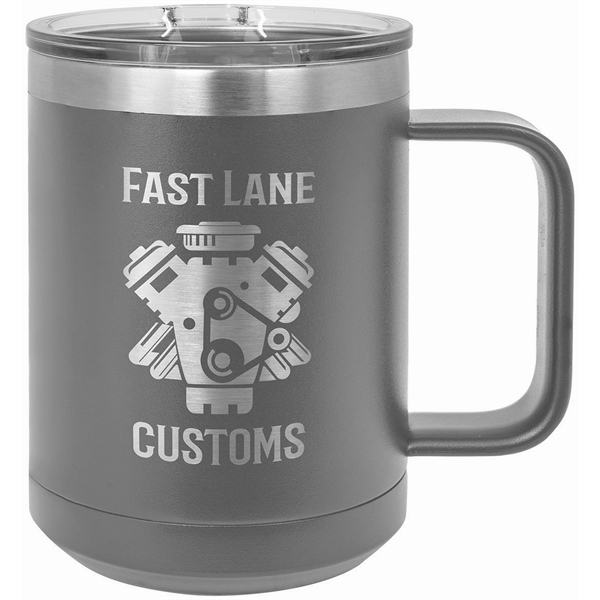 15 oz. Polar Camel Vacuum Insulated Mug with Slider Lid - 15 oz. Polar Camel Vacuum Insulated Mug with Slider Lid - Image 28 of 31