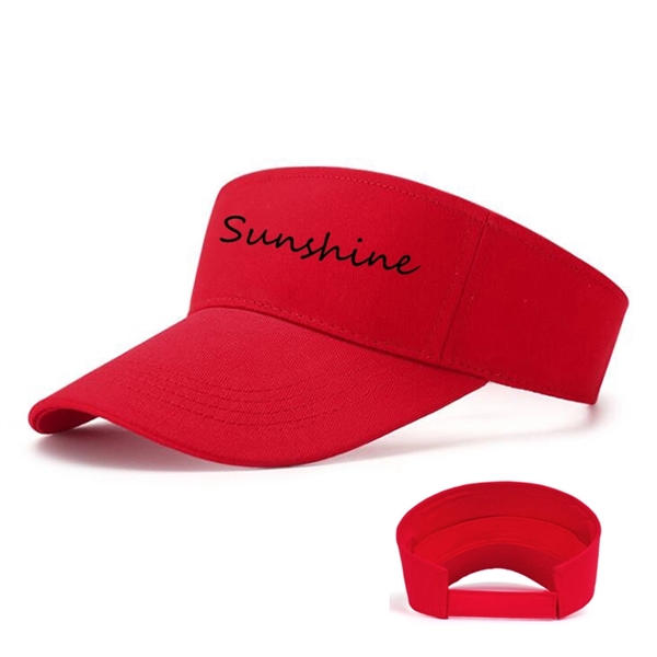 Unisex Polyester Sun Visors Hats