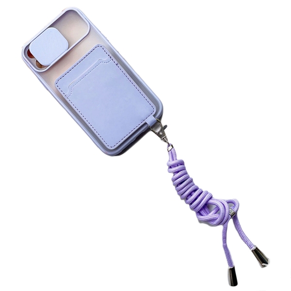 Leather Wallets with Cell Phone Lanyard - Leather Wallets with Cell Phone Lanyard - Image 0 of 5
