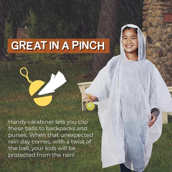 Disposable Raincoat Ball - Disposable Raincoat Ball - Image 1 of 4