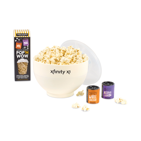 Urban Accents Pop 'n Wow Carnival Classics Popcorn Gift Set