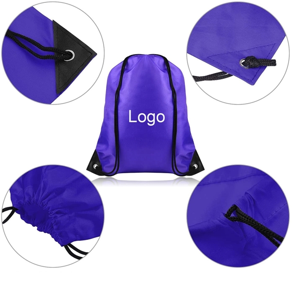 Polyester drawstring bags - Polyester drawstring bags - Image 5 of 5