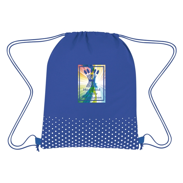 Connect The Dots Non-Woven Drawstring Bag - Connect The Dots Non-Woven Drawstring Bag - Image 16 of 25