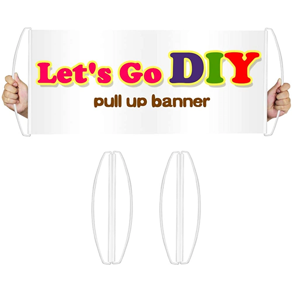 Reusable Handheld Pocket Custom Event Retractable Banner - Reusable Handheld Pocket Custom Event Retractable Banner - Image 2 of 3