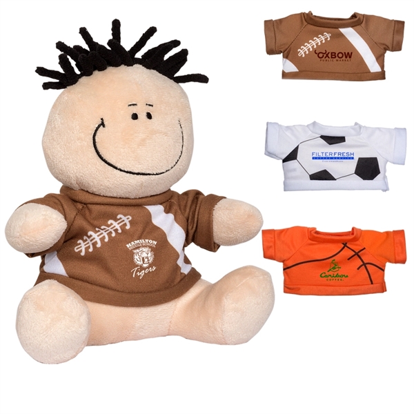 7" GameTime!® MopToppers® Plush - 7" GameTime!® MopToppers® Plush - Image 0 of 1