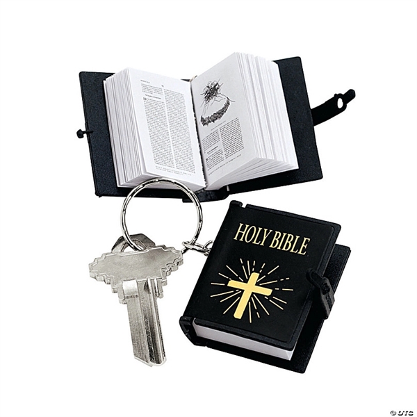 Mini Holy Bible Keychain - Mini Holy Bible Keychain - Image 1 of 5