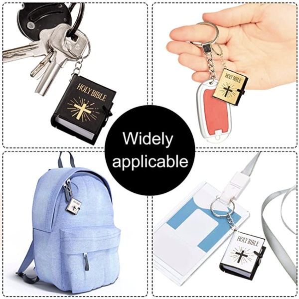 Mini Holy Bible Keychain - Mini Holy Bible Keychain - Image 2 of 5