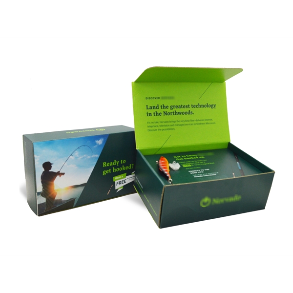 6" x 4" x 3" Digital Printed Lift Top Mailer Box E-Flute - 6" x 4" x 3" Digital Printed Lift Top Mailer Box E-Flute - Image 2 of 2