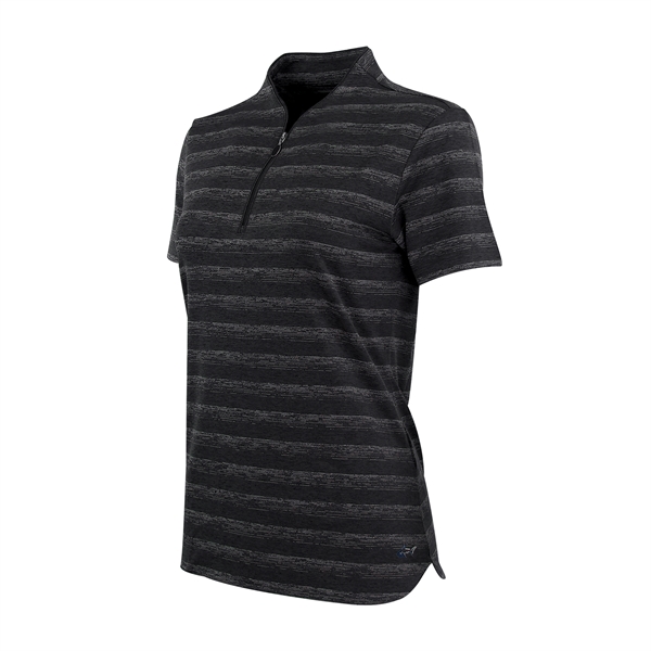 Women's Greg Norman LAB Stripe Polo - Women's Greg Norman LAB Stripe Polo - Image 2 of 15