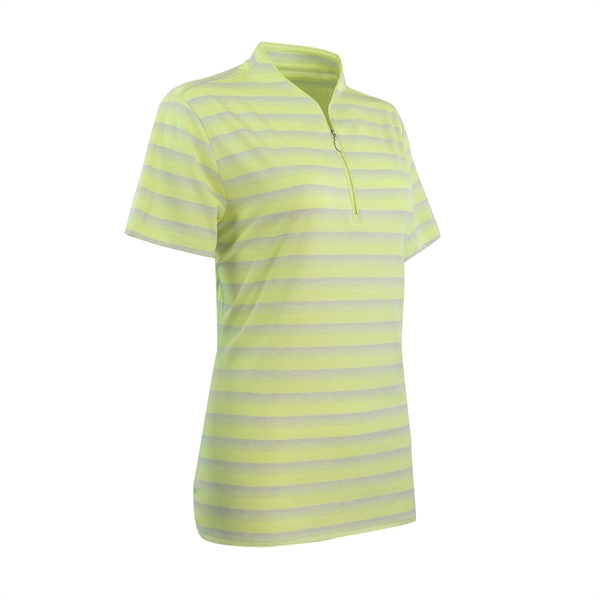 Women's Greg Norman LAB Stripe Polo - Women's Greg Norman LAB Stripe Polo - Image 6 of 15