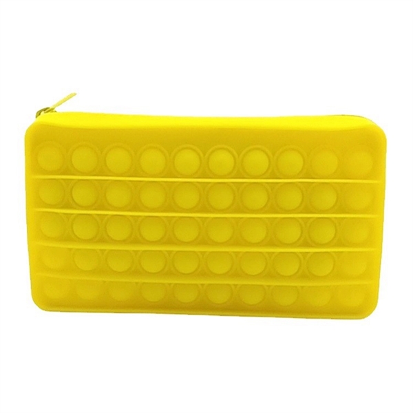 Large Capacity Square Push Pop Bubble Toy Pencil Case - Large Capacity Square Push Pop Bubble Toy Pencil Case - Image 6 of 6