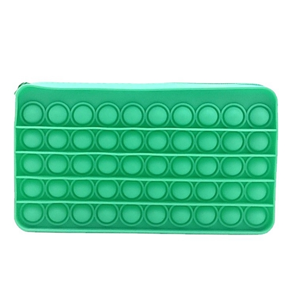 Large Capacity Square Push Pop Bubble Toy Pencil Case - Large Capacity Square Push Pop Bubble Toy Pencil Case - Image 4 of 6