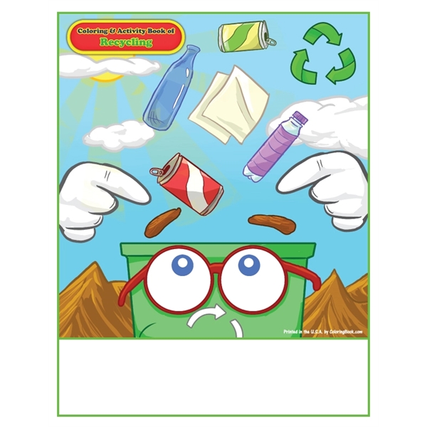 Recycling Imprintable Coloring Book - Recycling Imprintable Coloring Book - Image 0 of 7