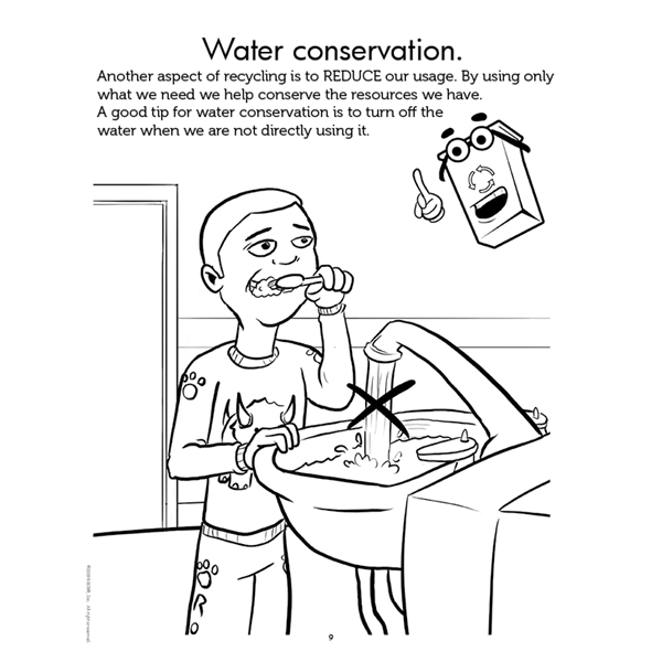 Recycling Imprintable Coloring Book - Recycling Imprintable Coloring Book - Image 4 of 7