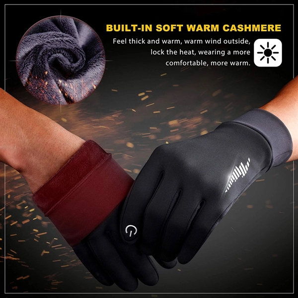 Winter Touch Screen Cycling Gloves - Winter Touch Screen Cycling Gloves - Image 5 of 7
