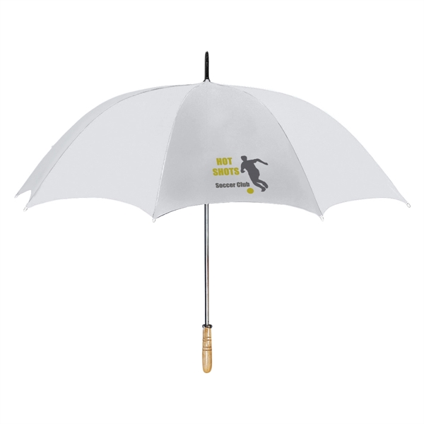 60" Arc Golf Umbrella With 100% RPET Canopy - 60" Arc Golf Umbrella With 100% RPET Canopy - Image 4 of 15