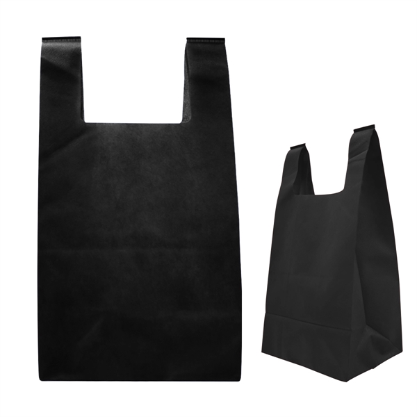 Custom Reusable T-Shirt Style Non-Woven Tote Bag