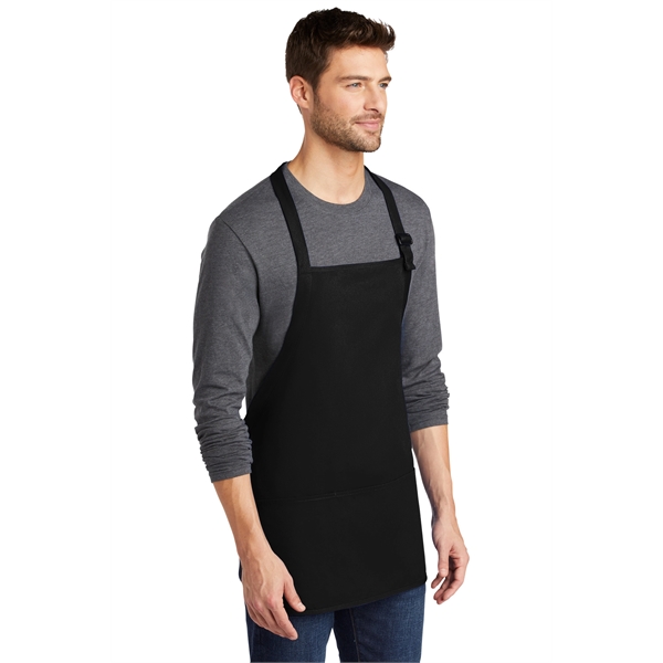 Port Authority Medium-Length Apron with Pouch Pockets. - Port Authority Medium-Length Apron with Pouch Pockets. - Image 25 of 35