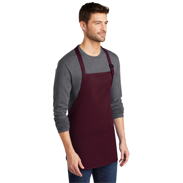 Port Authority Medium-Length Apron with Pouch Pockets. - Port Authority Medium-Length Apron with Pouch Pockets. - Image 27 of 35