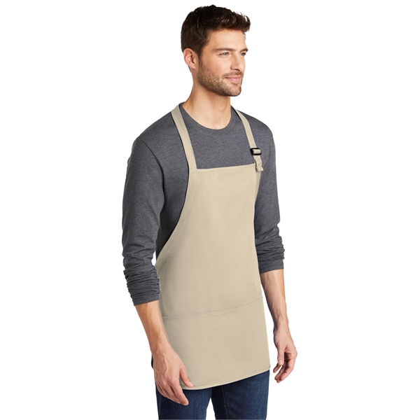 Port Authority Medium-Length Apron with Pouch Pockets. - Port Authority Medium-Length Apron with Pouch Pockets. - Image 31 of 35