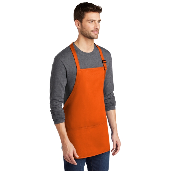 Port Authority Medium-Length Apron with Pouch Pockets. - Port Authority Medium-Length Apron with Pouch Pockets. - Image 34 of 35