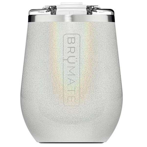 BruMate Uncork'd Wine Glass Sparkle and Print - BruMate Uncork'd Wine Glass Sparkle and Print - Image 4 of 16