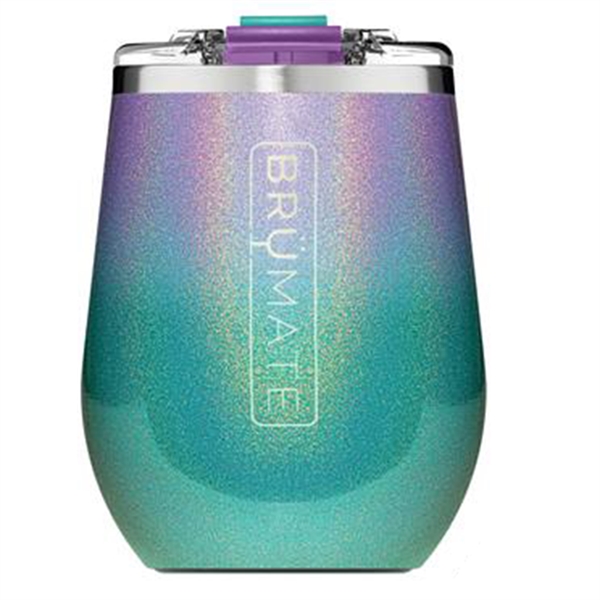 BruMate Uncork'd Wine Glass Sparkle and Print - BruMate Uncork'd Wine Glass Sparkle and Print - Image 9 of 16