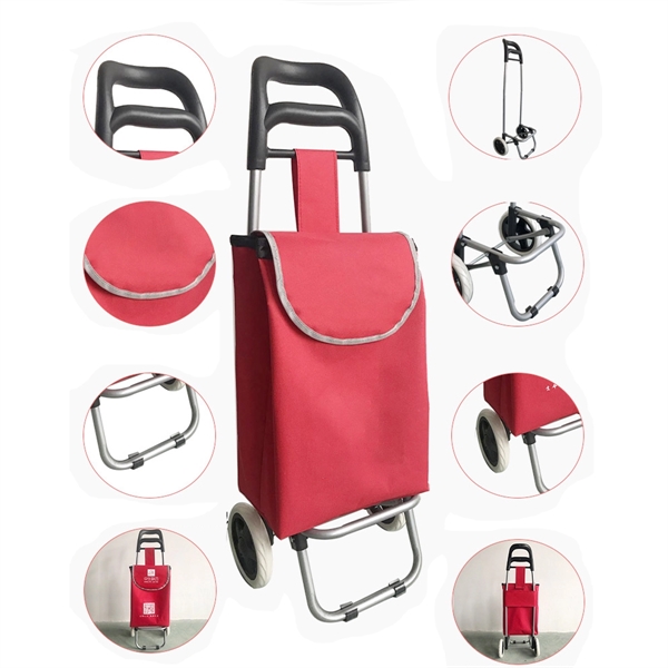 Shopping Grocery Foldable Cart - Shopping Grocery Foldable Cart - Image 1 of 2