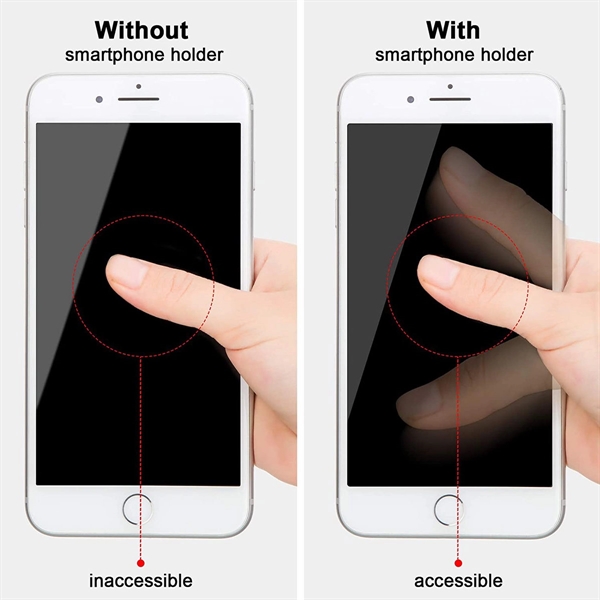 Retractable Finger Strap Phone Holder - Retractable Finger Strap Phone Holder - Image 2 of 5