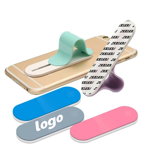 Retractable Finger Strap Phone Holder - Retractable Finger Strap Phone Holder - Image 0 of 5