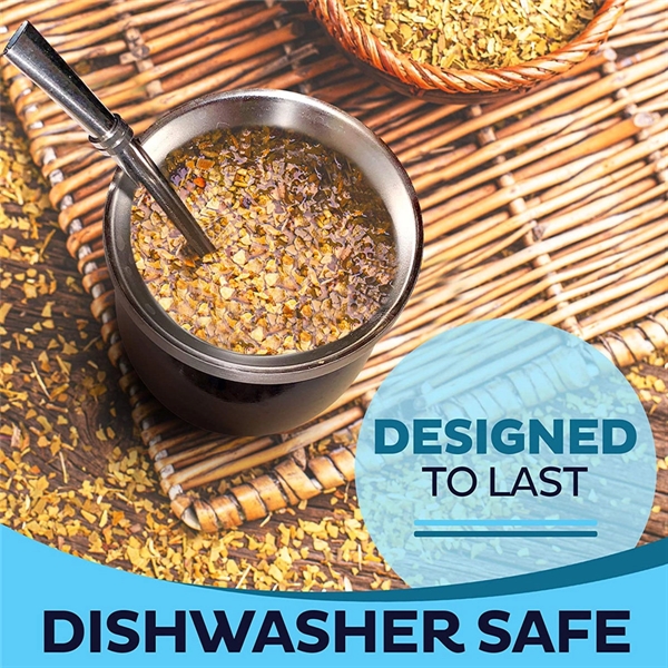 8 Oz Yerba Mate Gourd Cup - 8 Oz Yerba Mate Gourd Cup - Image 5 of 5