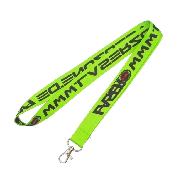 Full Color Polyester Dye-Sublimation Lanyard - Full Color Polyester Dye-Sublimation Lanyard - Image 1 of 7