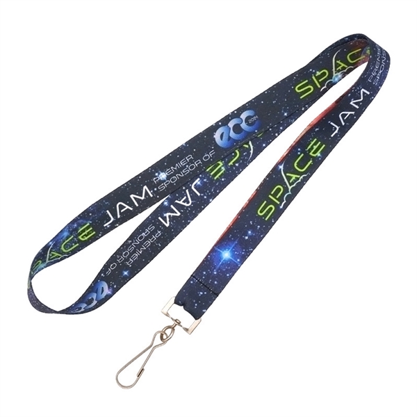 Full Color Polyester Dye-Sublimation Lanyard - Full Color Polyester Dye-Sublimation Lanyard - Image 5 of 7