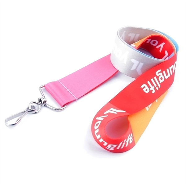 Full Color Polyester Dye-Sublimation Lanyard - Full Color Polyester Dye-Sublimation Lanyard - Image 7 of 7