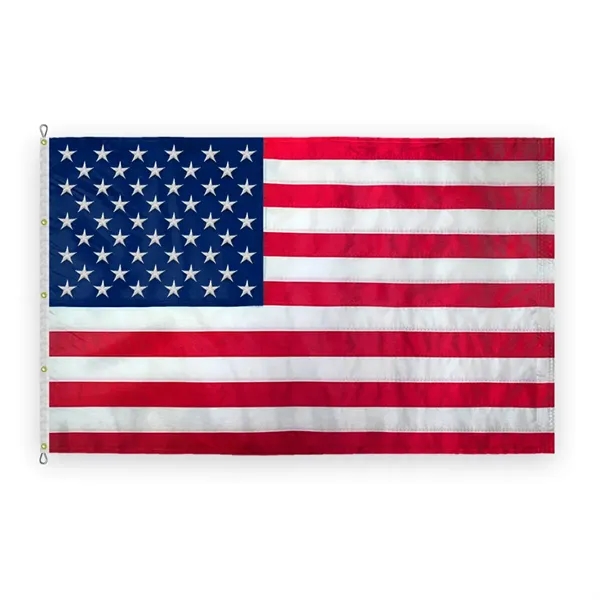 USA Embroidered Flag 8' x 12' to 40' x 76' - USA Embroidered Flag 8' x 12' to 40' x 76' - Image 8 of 11