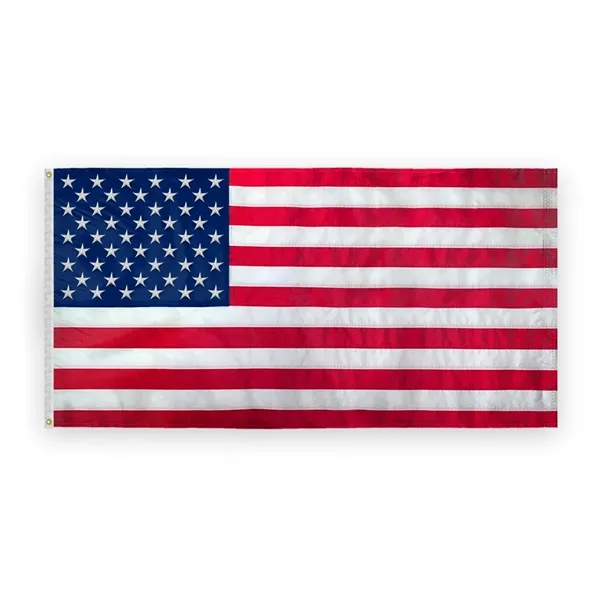 USA Official Size Embroidered Flags - USA Official Size Embroidered Flags - Image 0 of 4
