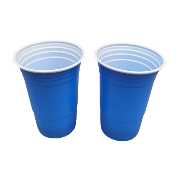 16 oz. Two Tone Disposable Party Cup - 16 oz. Two Tone Disposable Party Cup - Image 5 of 10
