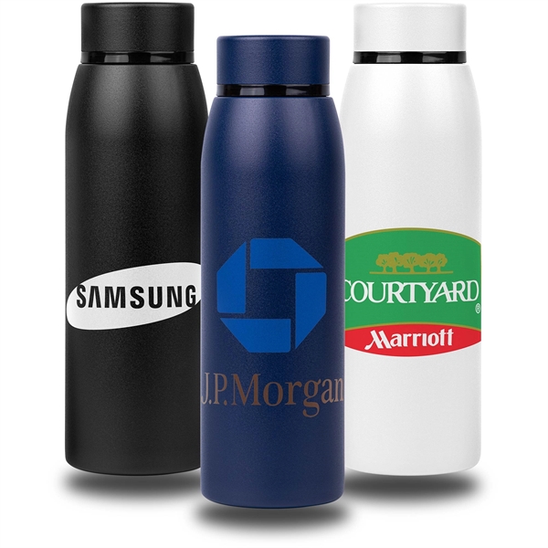 The Cobra 20oz. Powder-Coated Stainless Steel Water Bottle - The Cobra 20oz. Powder-Coated Stainless Steel Water Bottle - Image 0 of 5