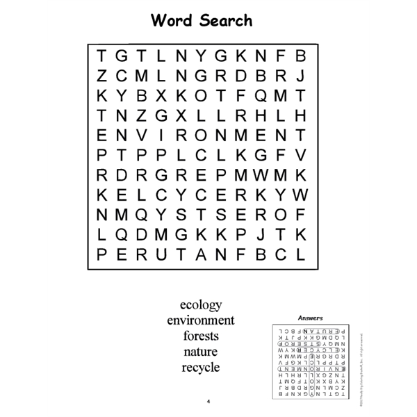 Nature and Ecology Imprintable Coloring Book - Nature and Ecology Imprintable Coloring Book - Image 3 of 7