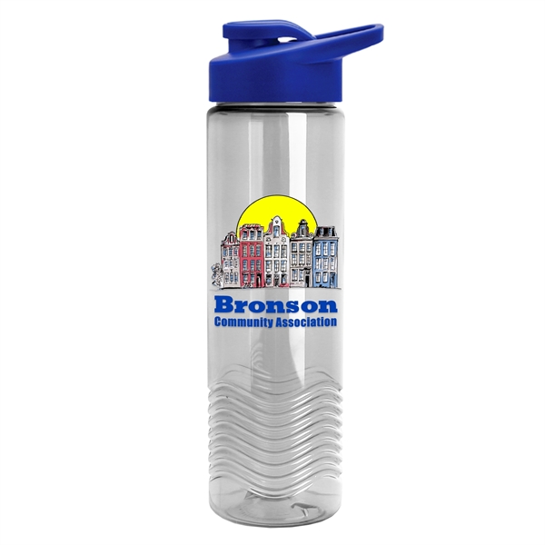 24oz Wave Bottle - Drink-thru Lid - Digital - 24oz Wave Bottle - Drink-thru Lid - Digital - Image 2 of 20