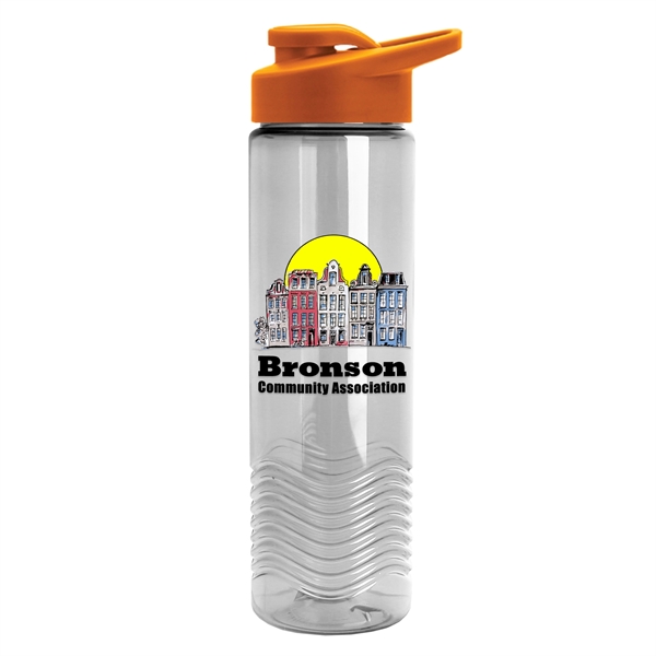 24oz Wave Bottle - Drink-thru Lid - Digital - 24oz Wave Bottle - Drink-thru Lid - Digital - Image 6 of 20