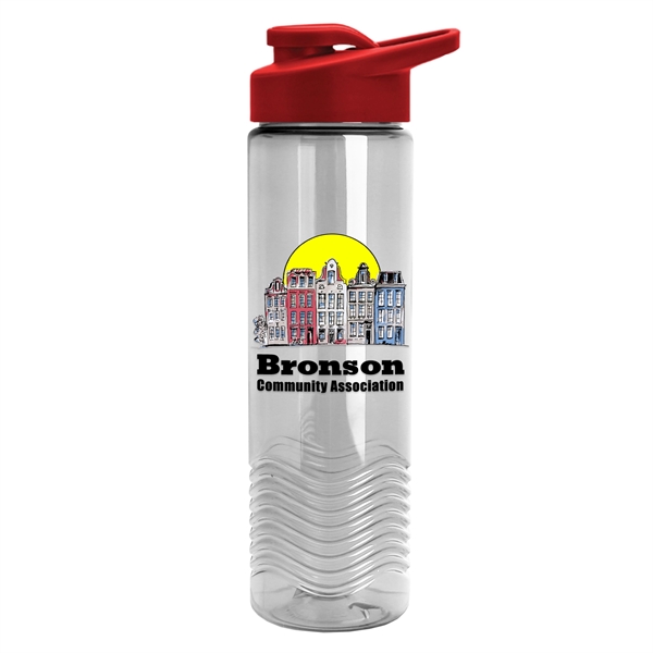 24oz Wave Bottle - Drink-thru Lid - Digital - 24oz Wave Bottle - Drink-thru Lid - Digital - Image 7 of 20