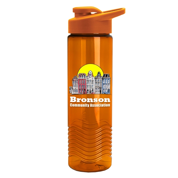 24oz Wave Bottle - Drink-thru Lid - Digital - 24oz Wave Bottle - Drink-thru Lid - Digital - Image 0 of 20