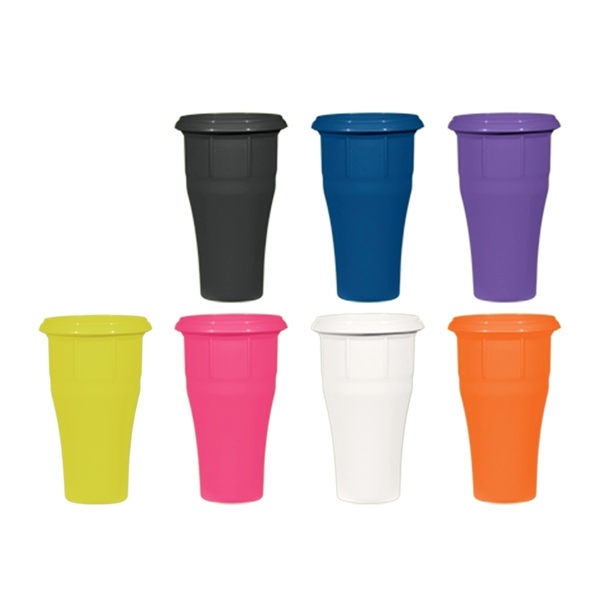 Custom Polypropylene Tumblers  16 oz Infinity Insulated Tumbler