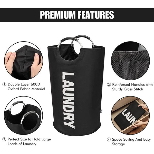 Collapsible Laundry Bag - Collapsible Laundry Bag - Image 1 of 6