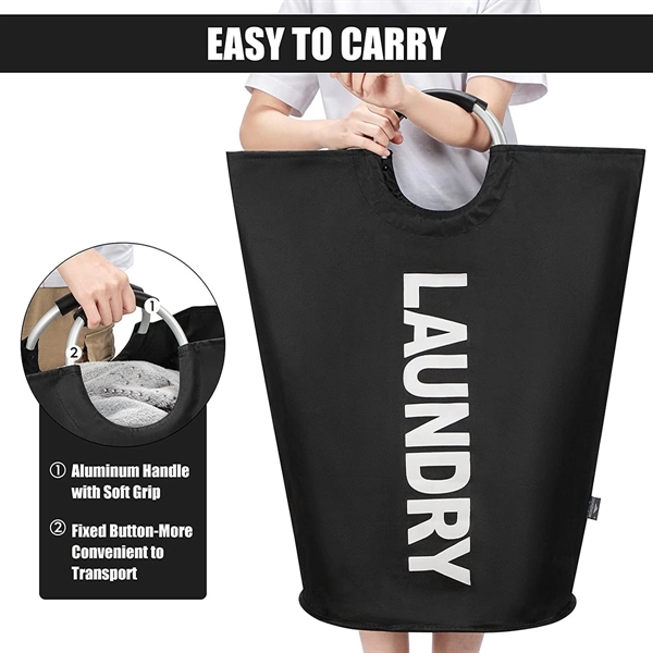 Collapsible Laundry Bag - Collapsible Laundry Bag - Image 2 of 6