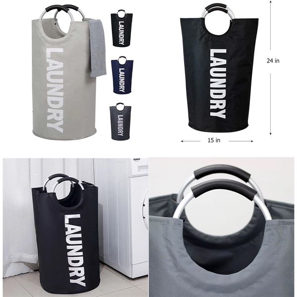 Collapsible Laundry Bag - Collapsible Laundry Bag - Image 4 of 6