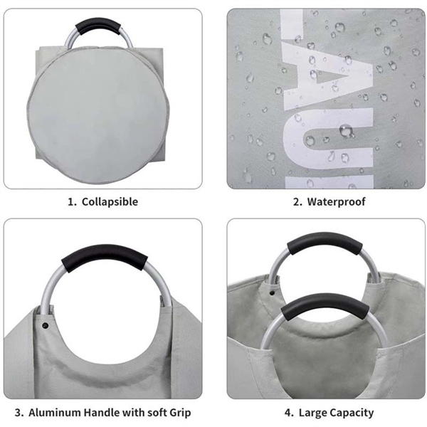 Collapsible Laundry Bag - Collapsible Laundry Bag - Image 5 of 6