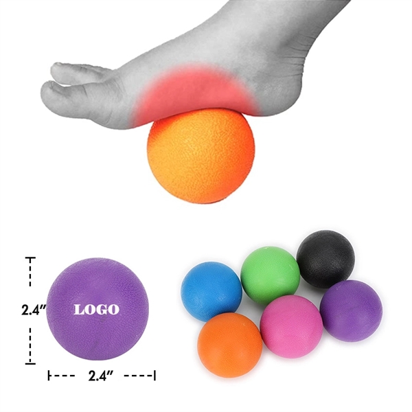 2.4" TPE Fitness Massage Ball - 2.4" TPE Fitness Massage Ball - Image 0 of 2
