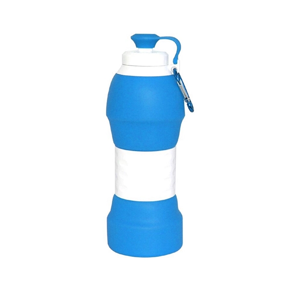 20 oz Reusable Collapsible Travel Bottle With Lid - 20 oz Reusable Collapsible Travel Bottle With Lid - Image 7 of 49
